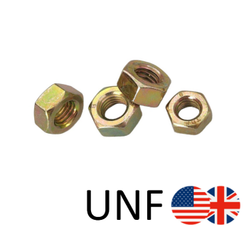 Écrous Hexagonaux 5/16-18 Galvanisés à Chaud - Lot De 100 Pièces - Acier - Neuf