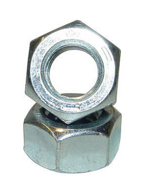 Lot De 1000 écrous Hexagonaux à Collet (jam Nuts) 1/4-28 - Acier Grade 2 - Neuf En Boîte